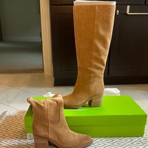 Sam Edelman Tan Heeled Boots
